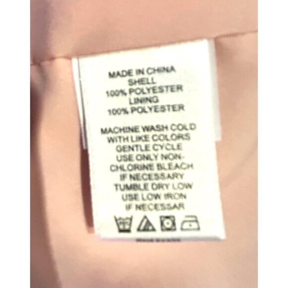 Cece Dress Womens Size 6 Pink Tunic Flare Side Ruffle  V-Neck Soft Barbie Core - Picture 5 of 5